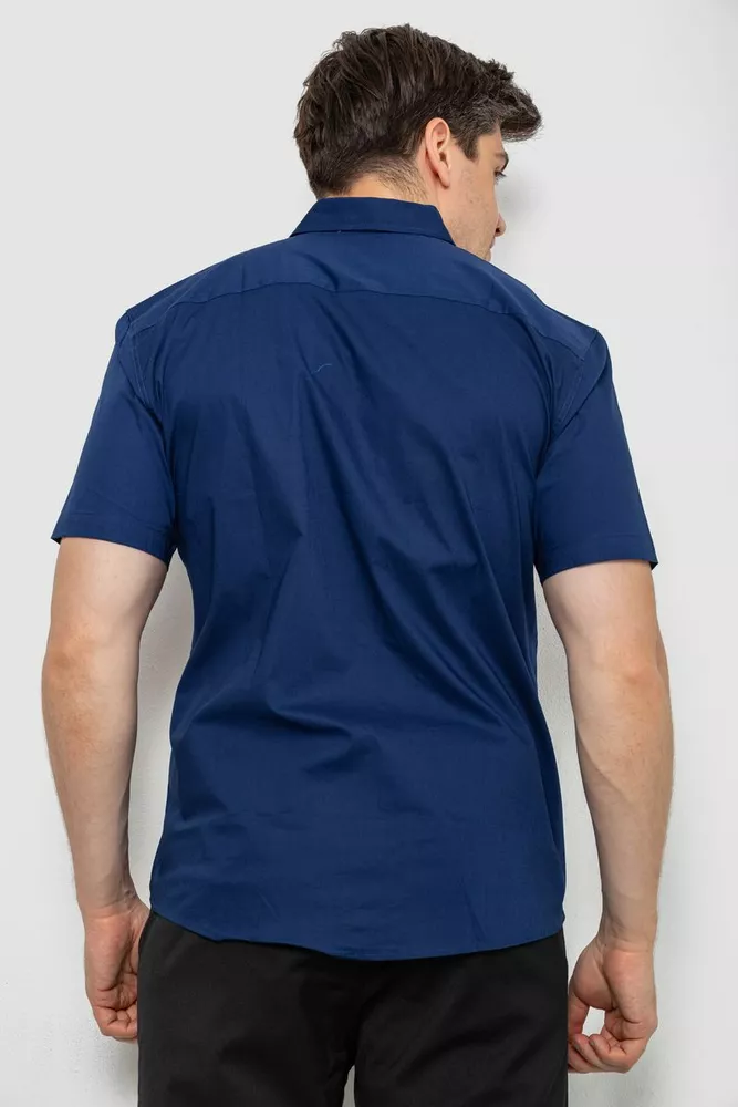 Купить Рубашка мужская  -уценка, цвет синий, 214R7325-U-1 - Фото №4