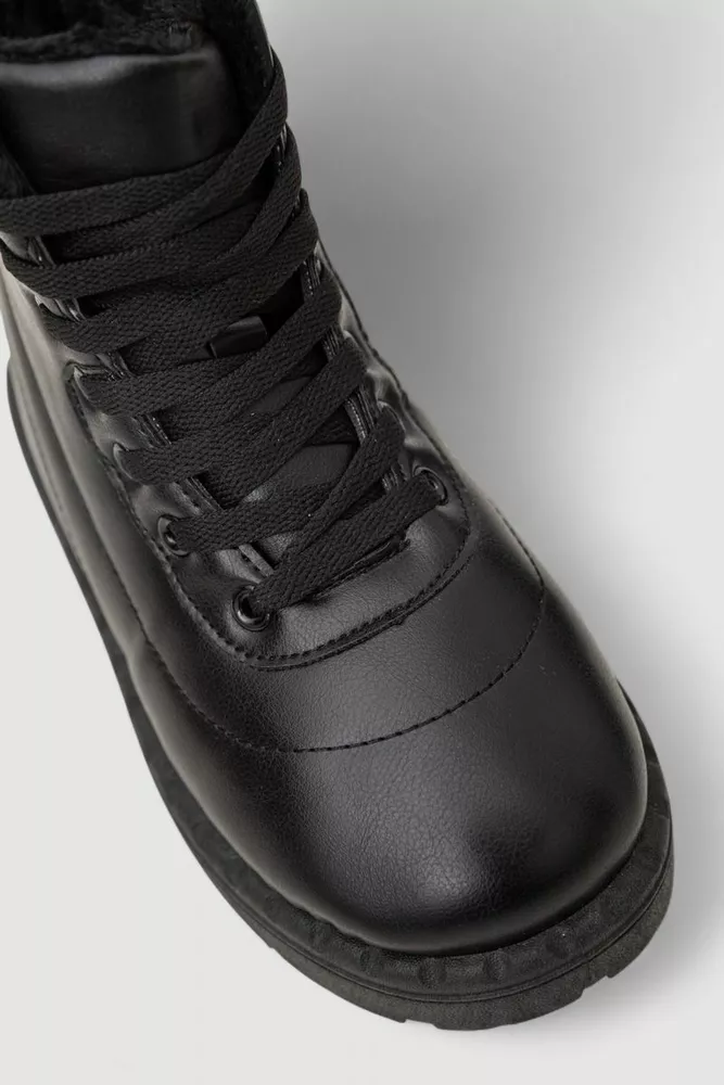 Купити Кросівки жіночі зимові на хутрі  -уцінка, колір чорний, 248RFM12-U-1 - Фото №2