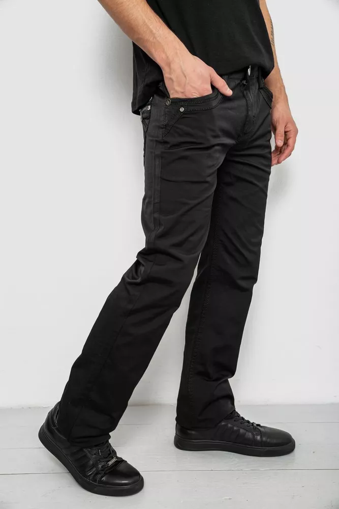 Купити Бюрки чоловічі, колір чорний, 243RFA611-532 - Фото №3