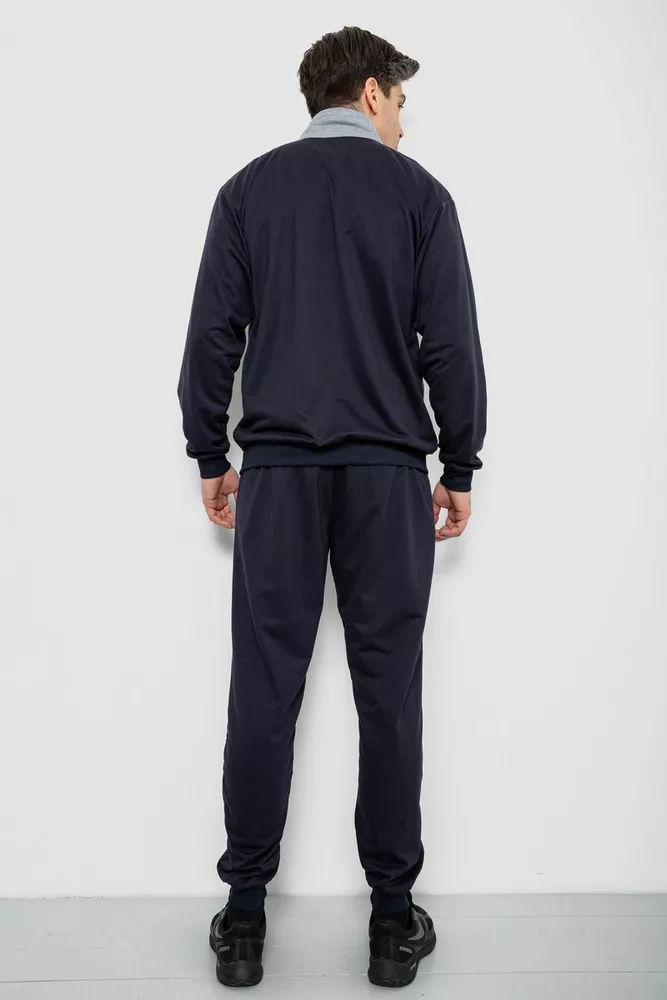 Купить Спортивный костюм мужской, цвет сине-серый, 244R9160 - Фото №4
