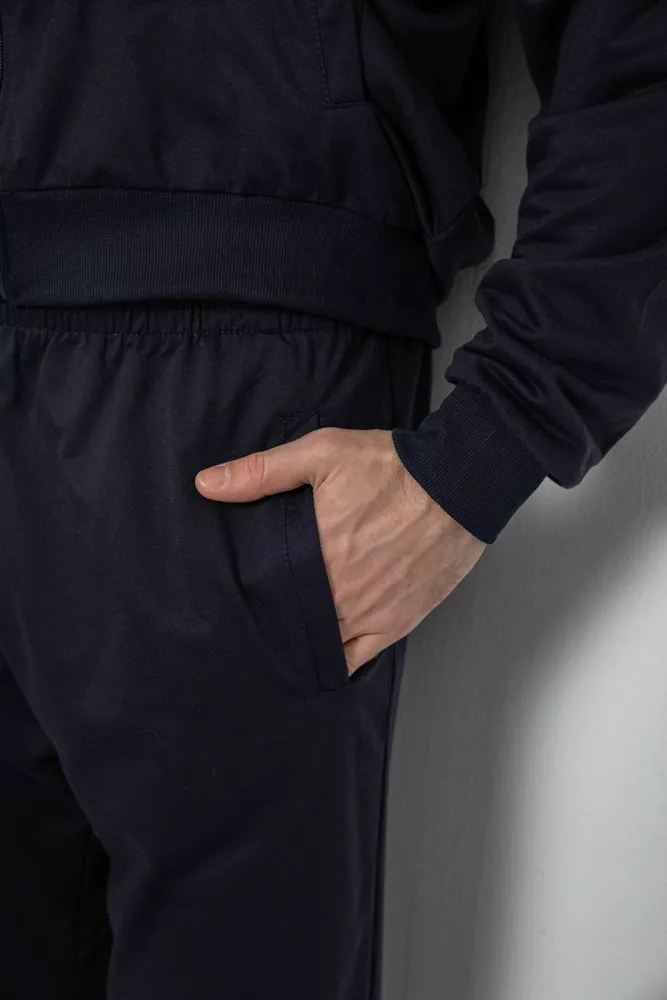 Купить Спортивный костюм мужской, цвет сине-серый, 244R9160 - Фото №6