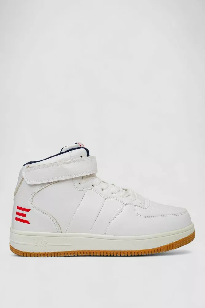 Купити Кросівки чоловічі зимові на хутрі  -уцінка, колір біло-бежевий, 248RH202-U-3 - Фото №1