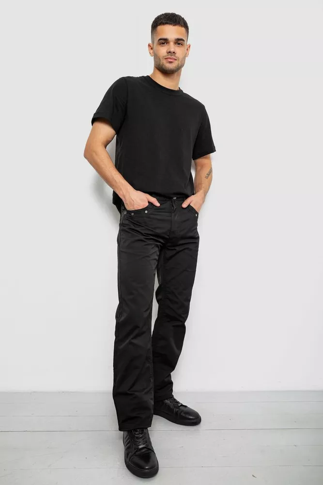 Купити Бюрки чоловічі, колір чорний, 243RFA611-520 - Фото №2