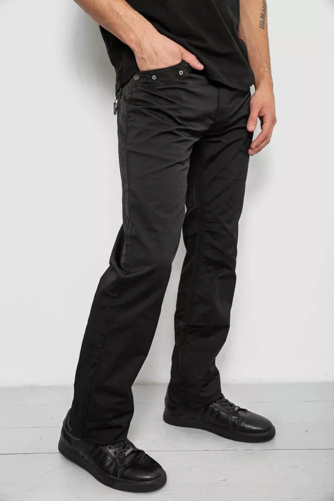 Купити Бюрки чоловічі, колір чорний, 243RFA611-520 - Фото №3