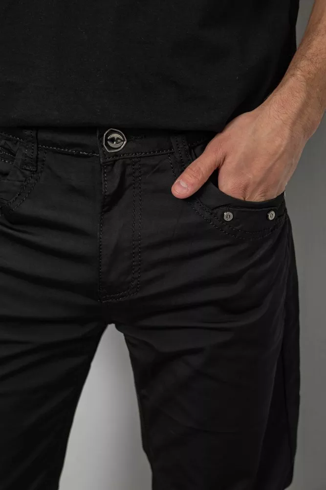 Купити Бюрки чоловічі, колір чорний, 243RFA611-520 - Фото №5