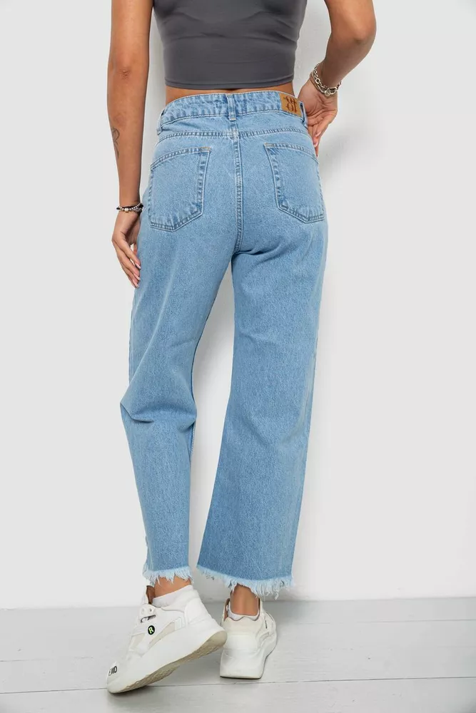 Купить Джинсы женские, цвет голубой, 244R1465S19 - Фото №4