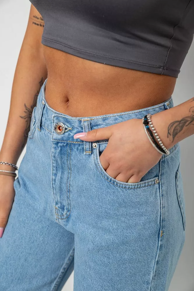 Купить Джинсы женские, цвет голубой, 244R1465S19 - Фото №5