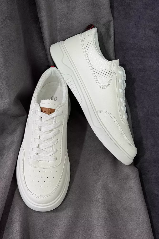 Купить Кеды мужские, цвет белый, 248RR126 - Фото №3