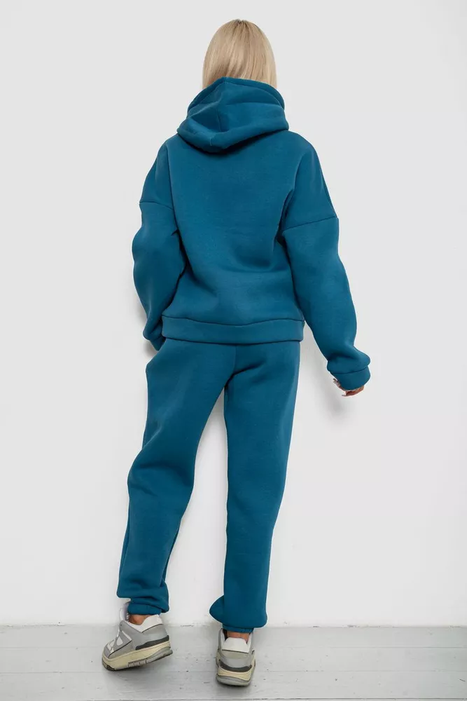 Купить Спортивный костюм женский на флисе, цвет синий, 238R5726 - Фото №4