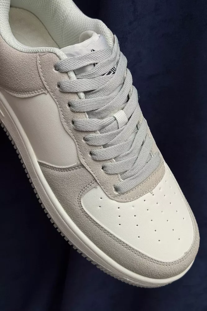 Купити Кросівки чоловічі, колір біло-сірий, 248RHB710-10 оптом - Фото №2