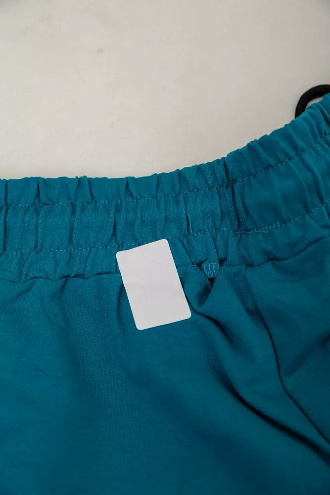 Купити Спортивний костюм жіночий двонитка  -уцінка, колір бірюзовий, 214R1419-004-U-17 - Фото №8