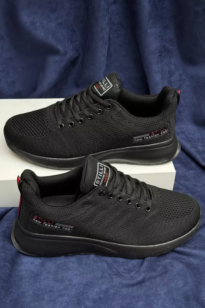 Купить Кроссовки мужские демисезонные, цвет черный, 248RH267 - Фото №3