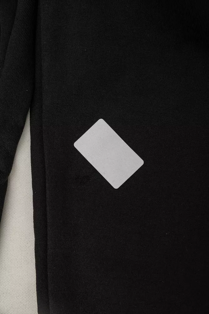 Купити Спортивні штани жіночі на флісі  -уцінка, колір чорний, 238R57012-U-1 - Фото №6