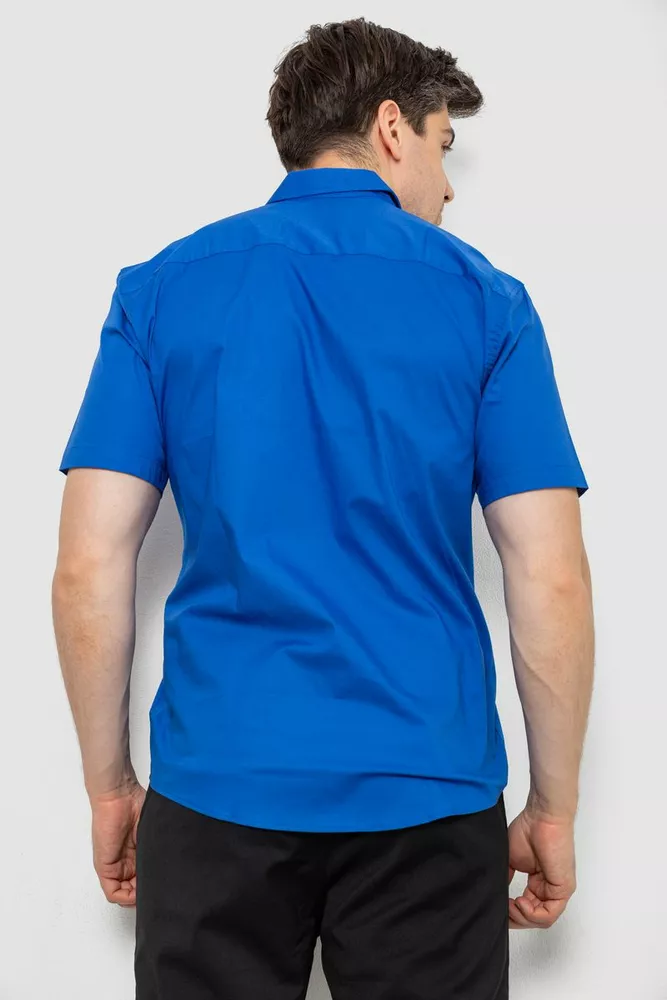 Купить Рубашка мужская  -уценка, цвет электрик, 214R7325-U-3 - Фото №4