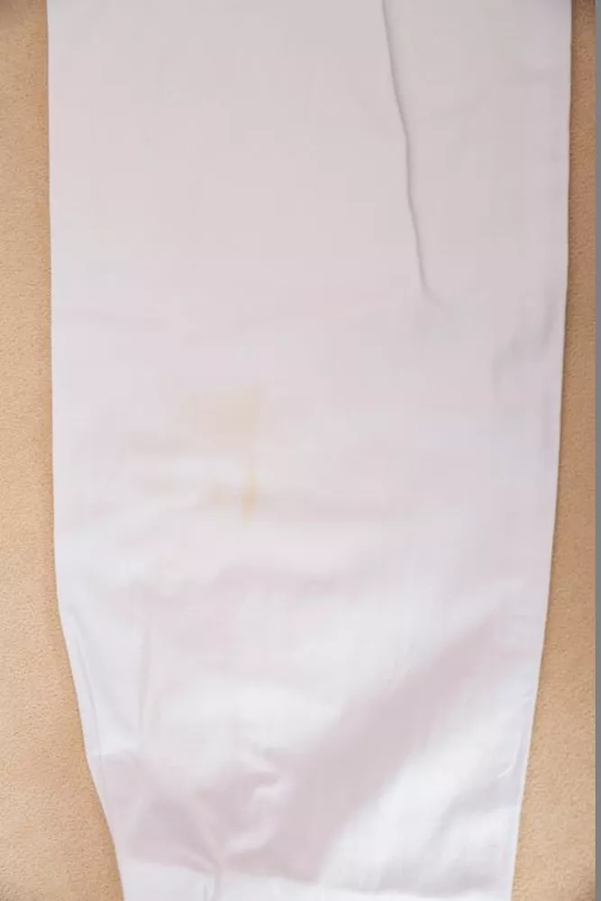 Купить Рубашка мужская однотонная  -уценка, цвет белый, 186R2033-U-3 оптом - Фото №6