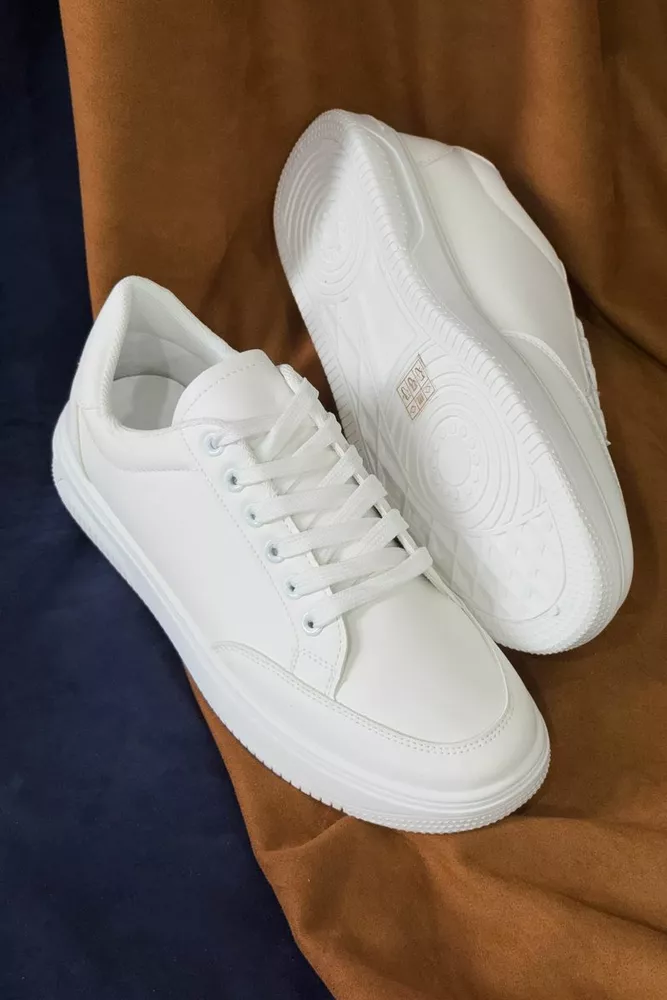 Купити Кеди чоловічі, колір білий, 248RR190 - Фото №3