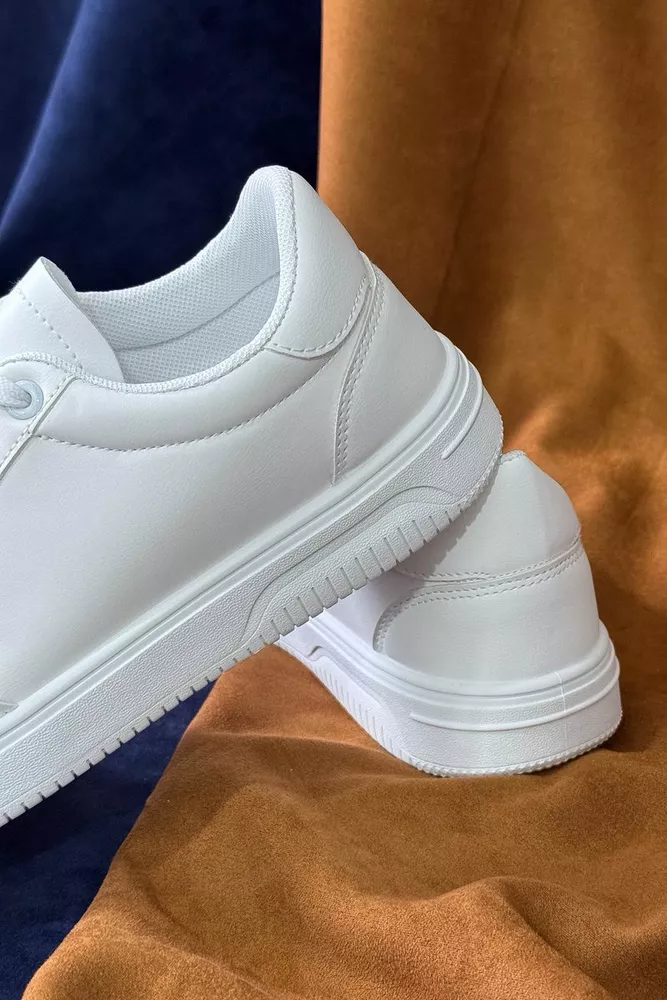 Купити Кеди чоловічі, колір білий, 248RR190 - Фото №4