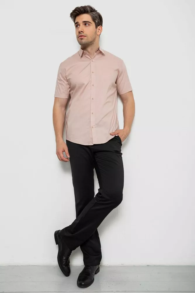 Купити Сорочка чоловіча  -уцінка, колір бежевий, 214R7327-U - Фото №2