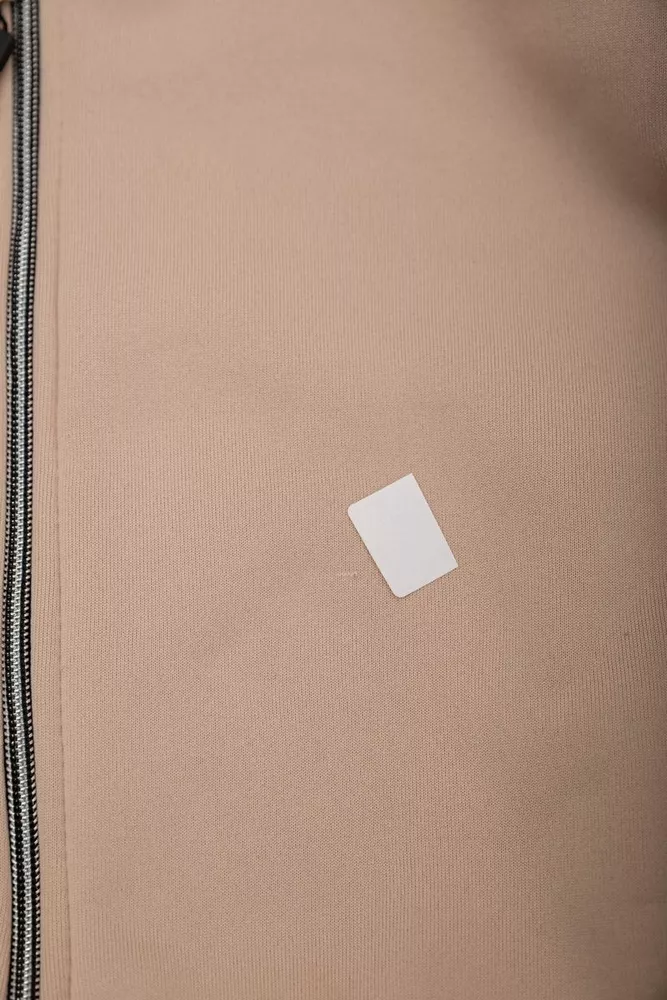 Купить Спортивный костюм женский на флисе  -уценка, цвет бежевый, 257R86-U-2 - Фото №7