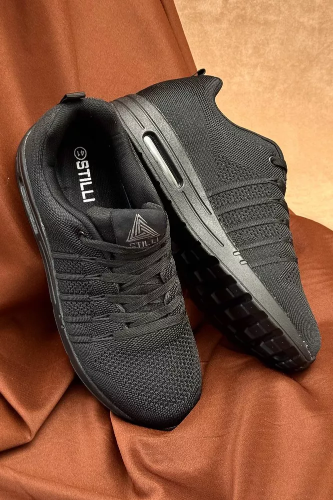 Купить Кроссовки мужские демисезонные, цвет черный, 248RH295 - Фото №3