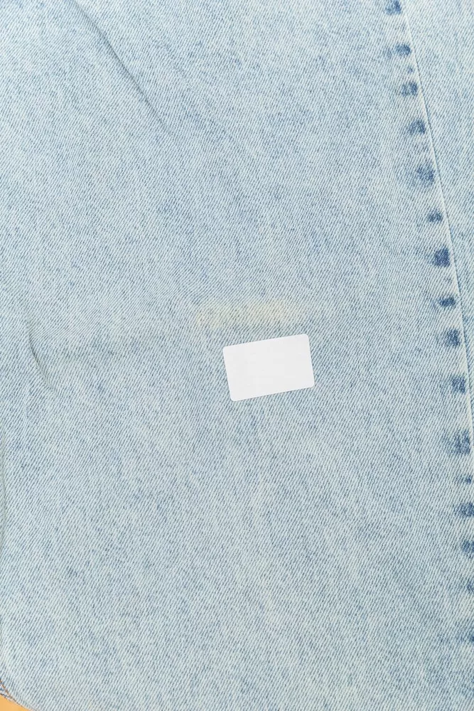 Купить Джинсы мужские однотонные  -уценка, цвет светло-голубой, 157R17-5-U-13 - Фото №2