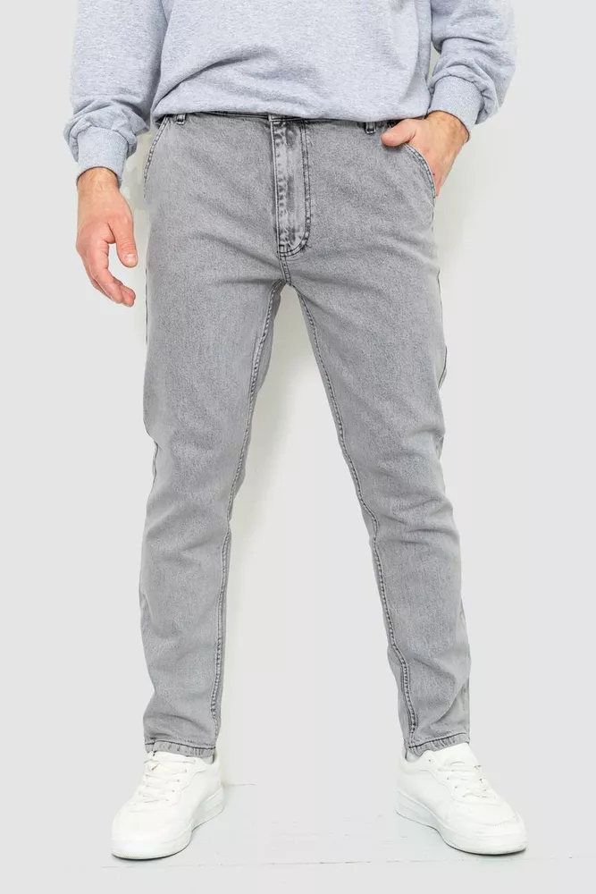 Купить Джинсы мужские  -уценка, цвет серый, 157R11-5-U-7 - Фото №1