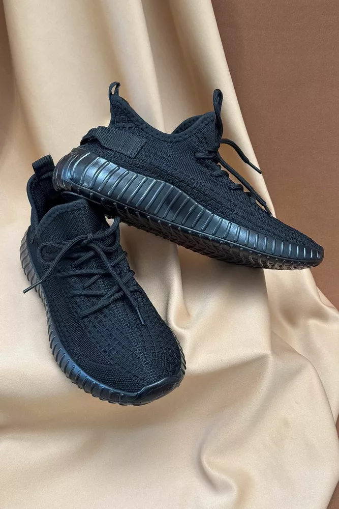 Купити Кросівки чоловічі текстиль, колір чорний, 243RT66 оптом - Фото №2