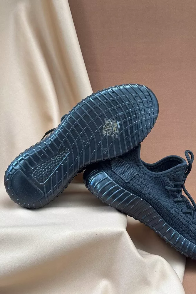 Купити Кросівки чоловічі текстиль, колір чорний, 243RT66 оптом - Фото №5