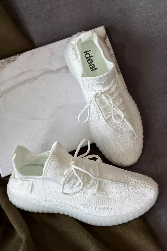 Купити Кросівки чоловічі текстиль, колір білий, 243RT66 оптом - Фото №2