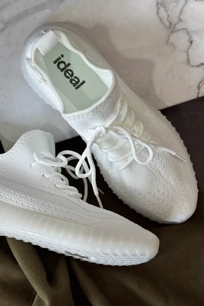 Купити Кросівки чоловічі текстиль, колір білий, 243RT66 оптом - Фото №3