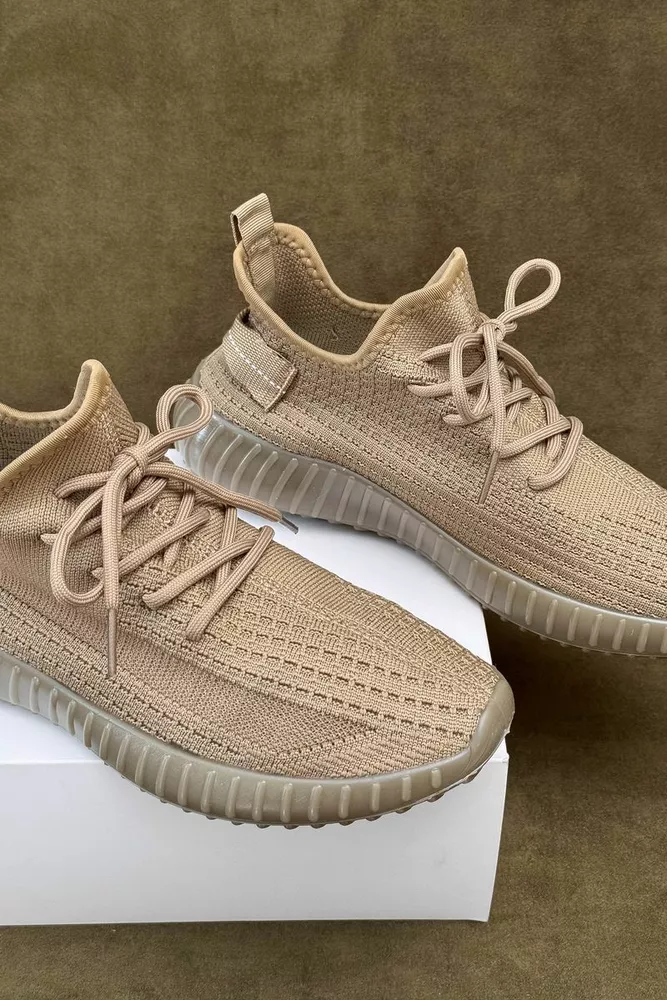 Купити Кросівки чоловічі текстиль, колір коричневий, 243RT66 оптом - Фото №2