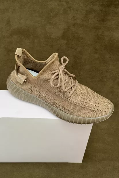 Кроссовки мужские текстиль, цвет коричневый, 243RT66