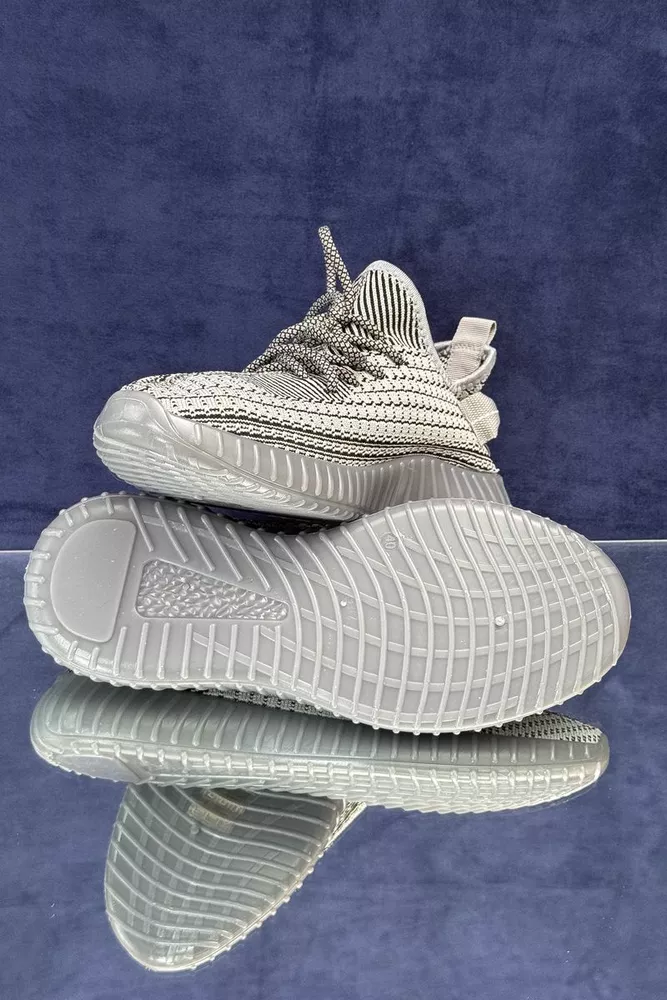 Купить Кроссовки мужские текстиль, цвет серый, 243RT66 - Фото №5