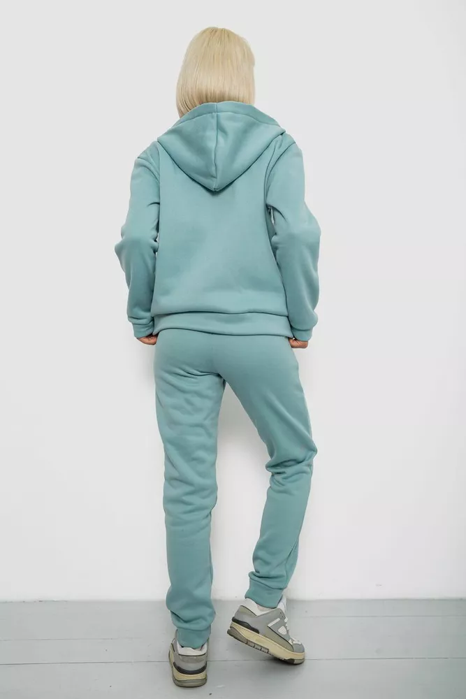 Купить Спортивный костюм женский на флисе, цвет оливковый, 257R86 - Фото №4