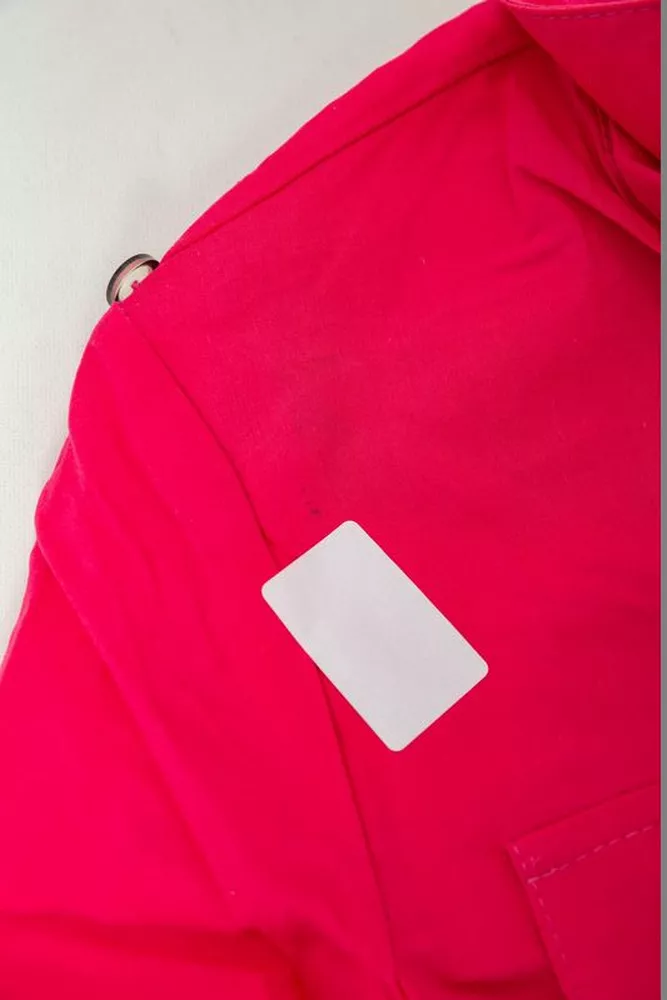 Купити Сорочка жіноча однотонна  -уцінка, колір рожевий, 230R068-1-U-301 оптом - Фото №6