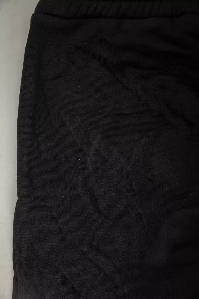 Купити Спортивні штани жіночі на флісі  -уцінка, колір чорний, 238R57013-U-10 - Фото №6