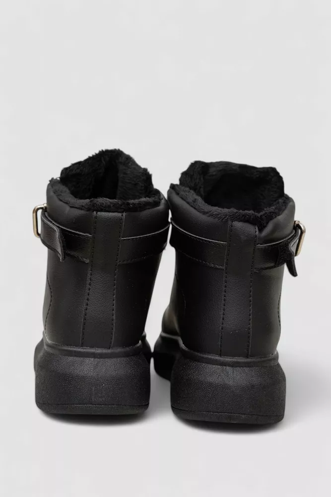 Купить Ботинки женские зимние на меху  -уценка, цвет черный, 248RA2251-U - Фото №4