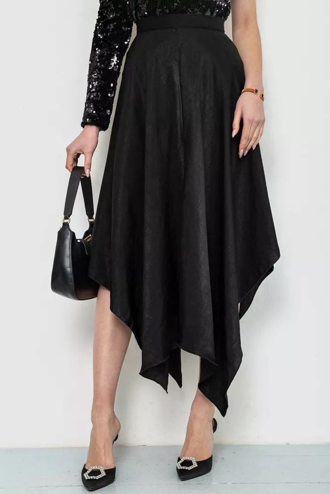 Купить Юбка  -уценка, цвет черный, 244R166-U - Фото №1