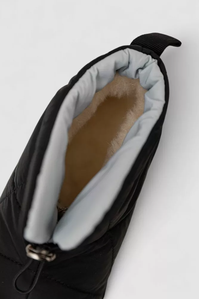 Купити Дутики жіночі зимові на хутрі  -уцінка, колір чорно-сірий, 248RFM400-U-1 - Фото №6