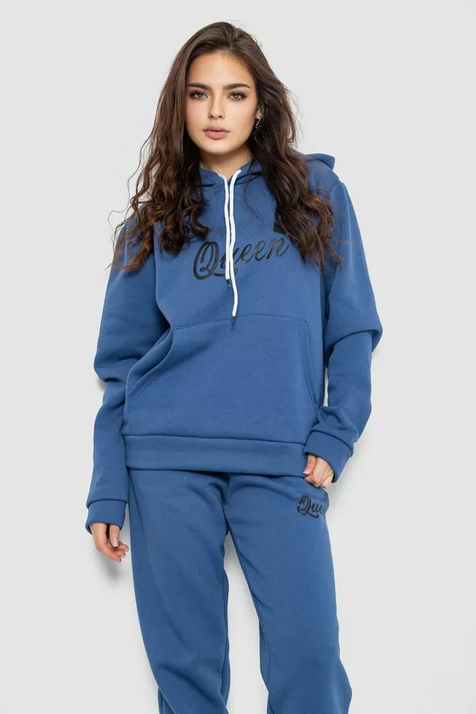 Купити Спортивний костюм жіночий, колір джинс, 244R4236 - Фото №2
