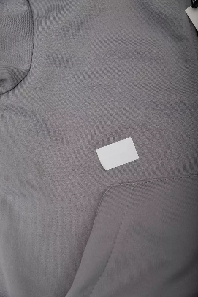 Купить Спортивный костюм женский на флисе  -уценка, цвет серый, 257R86-U-3 - Фото №7