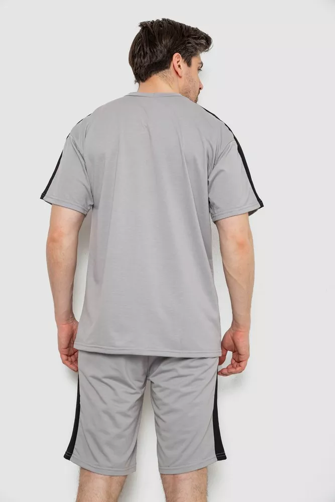 Купить Костюм мужской повседневный, цвет серый, 238R1569 оптом - Фото №4