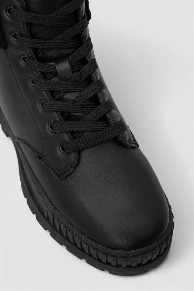 Купить Ботинки женские зимние на меху, цвет черный, 248RCX1750 - Фото №2