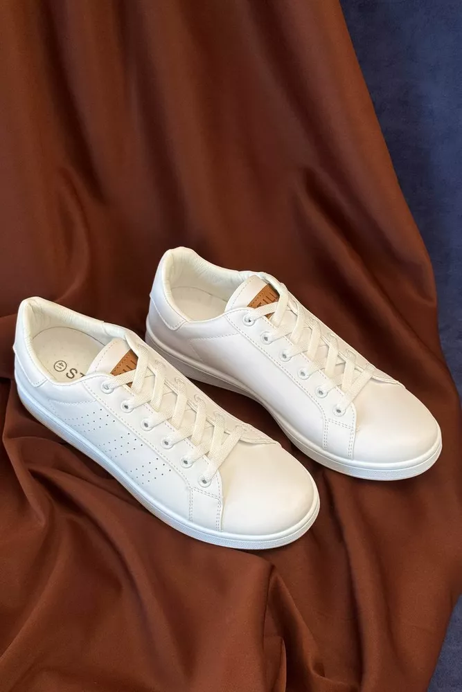 Купить Кеды мужские, цвет белый, 248RR227 - Фото №2