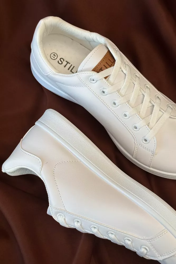 Купить Кеды мужские, цвет белый, 248RR227 - Фото №3