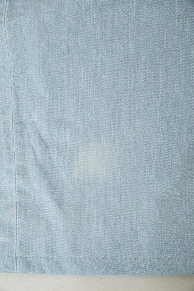 Купити Шорти чоловічі джинсові  -уцінка, колір світло-блакитний, 238R2025-U-9 - Фото №7