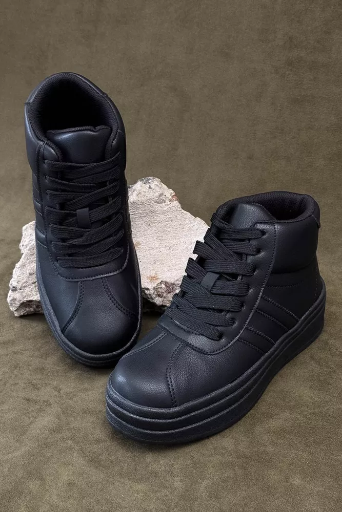 Купить Кроссовки женские демисезонные, цвет черный, 248RWA160 - Фото №1