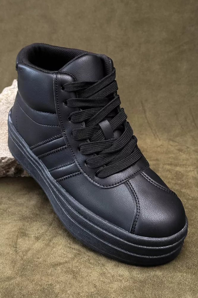 Купить Кроссовки женские демисезонные, цвет черный, 248RWA160 - Фото №2