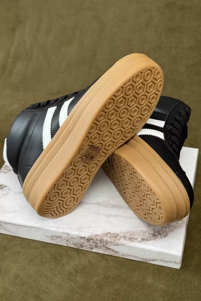 Купить Кроссовки женские демисезонные, цвет черно-белый, 248RWA160 - Фото №5