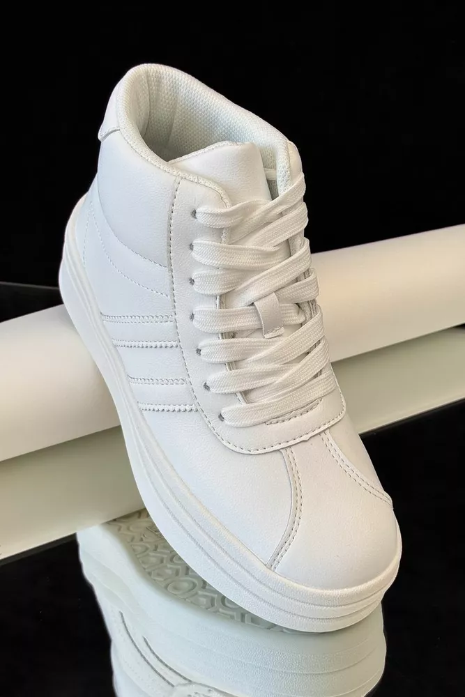 Купити Кросівки жіночі демісезонні, колір білий, 248RWA160 - Фото №2